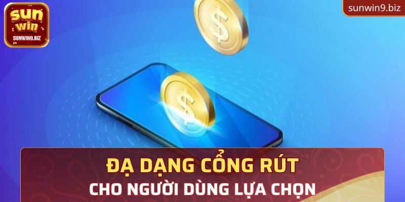 Đa dạng cổng rút tiền 68 game bài được hệ thống cung cấp