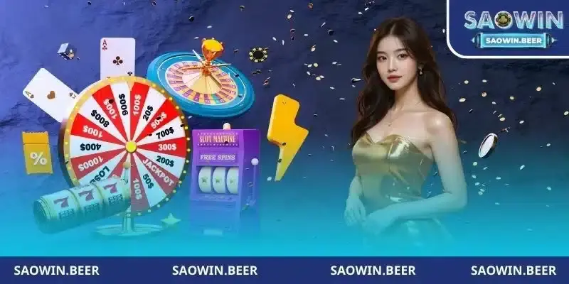 Giới thiệu Saowin – Cổng Game Uy Tín Cho Người Chơi Việt 2 Khuyến mãi độc quyền chỉ dành cho thành viên Saowin